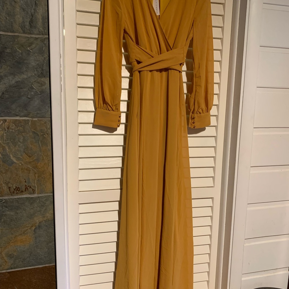 New with tags!!  Baltic Born Lydia Dress - Mustard